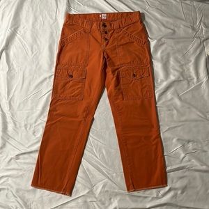 Joie Button-fly Capris